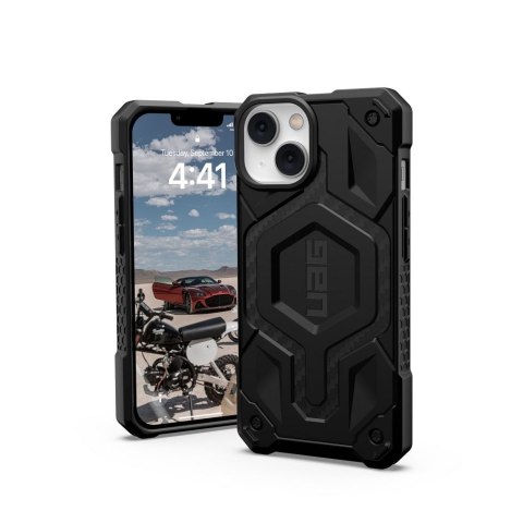 UAG Urban Armor Gear Etui MONARCH kompatybilny z MagSafe do iPhone 14 Plus carbon fiber