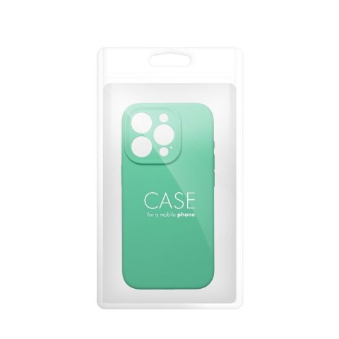 Futerał SILICONE 2mm do IPHONE 12 miętowy