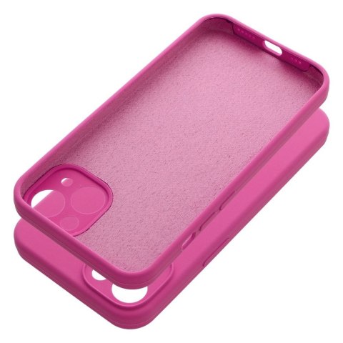 Etui SILICONE 2mm do iPhone 13 róż