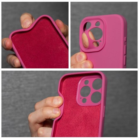 Etui SILICONE 2mm do iPhone 13 róż
