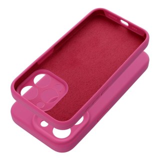 Etui SILICONE 2mm do iPhone 16 Pro róż