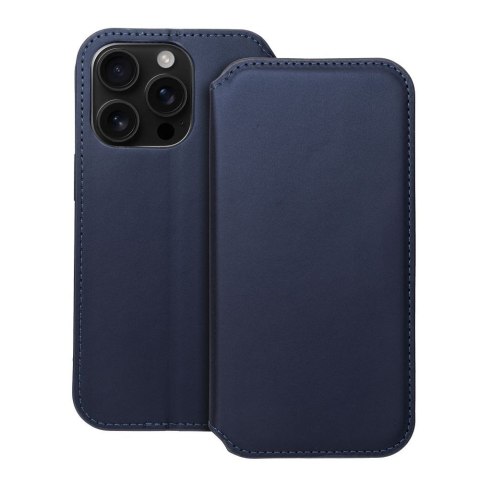 Etui DUAL POCKET Book do iPhone 16 Pro granatowy