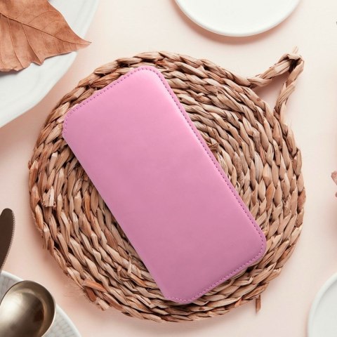 Etui DUAL POCKET Book do iPhone 16 Pro jasny różowy