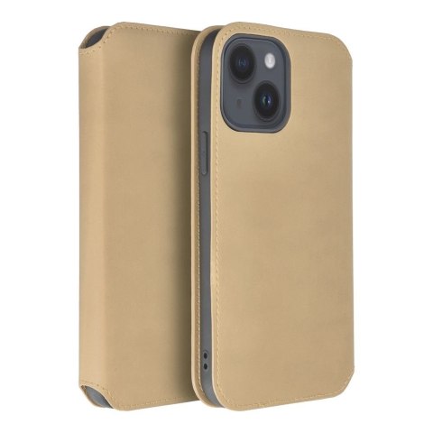Etui DUAL POCKET Book do iPhone 16 Pro złoty