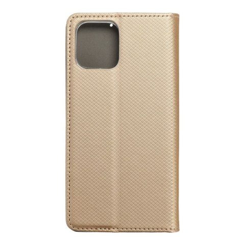 Kabura SMART CASE Book do IPHONE 12 / 12 Pro złoty