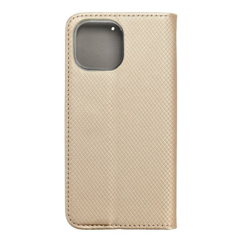 Etui SMART CASE Book do iPhone 13 Mini złoty