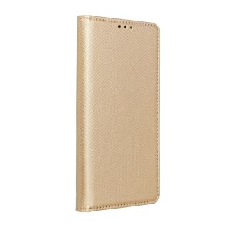 Etui SMART CASE Book do iPhone 15 Pro złoty