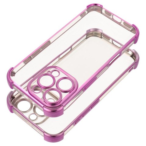 Etui ANTISHOCK ELECTRO do iPhone 13 purpurowy
