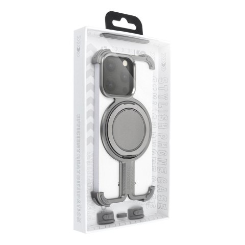 Etui TITANIUM Bracket do iPhone 13 / 14 srebrny