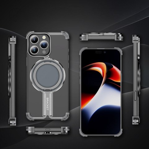 Etui TITANIUM Bracket do iPhone 13 / 14 srebrny