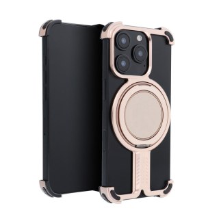 Etui TITANIUM Bracket do iPhone 15 pustynny złoty