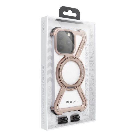 Etui TITANIUM Escort do iPhone 13 / 14 pustynny złoty