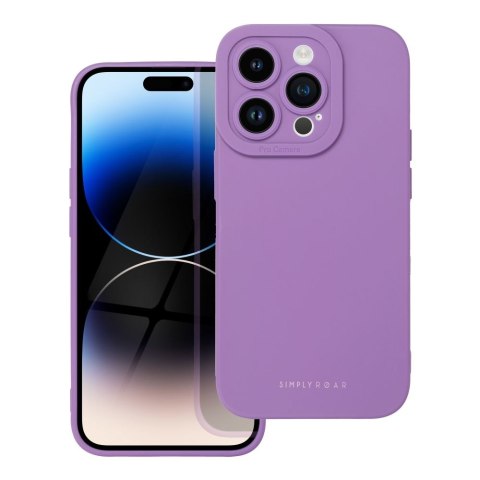 ROAR Etui LUNA do iPhone 14 Pro Fioletowy