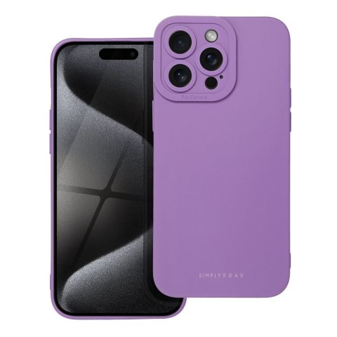 ROAR Etui LUNA do iPhone 15 Pro Max Fioletowy