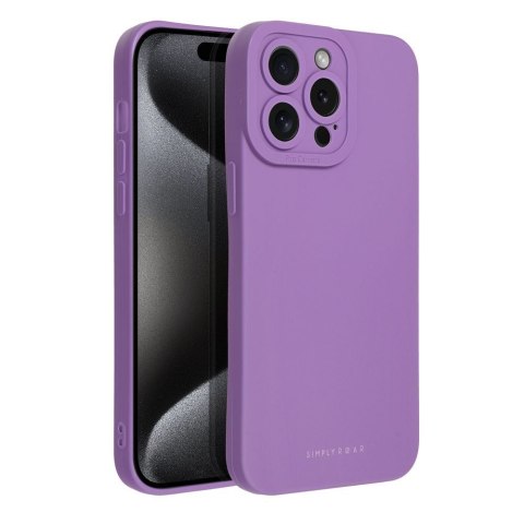 ROAR Etui LUNA do iPhone 15 Pro Max Fioletowy