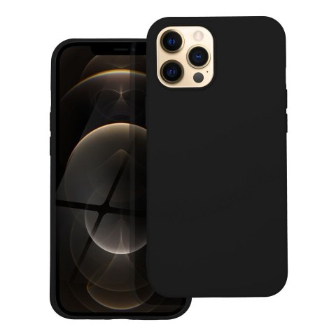 Etui SILICONE do iPhone 12 Pro Max czarny