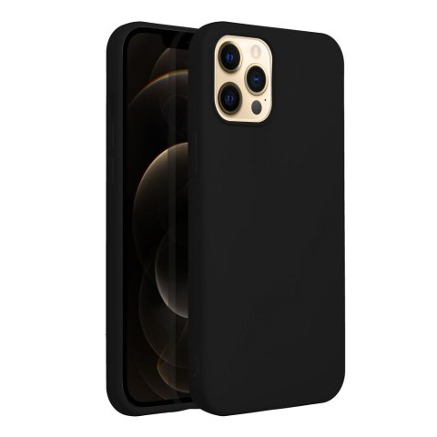 Etui SILICONE do iPhone 12 Pro Max czarny