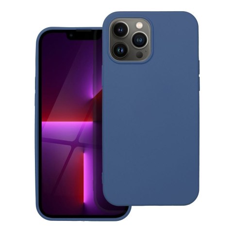 Etui SILICONE do iPhone 13 Pro Max niebieski