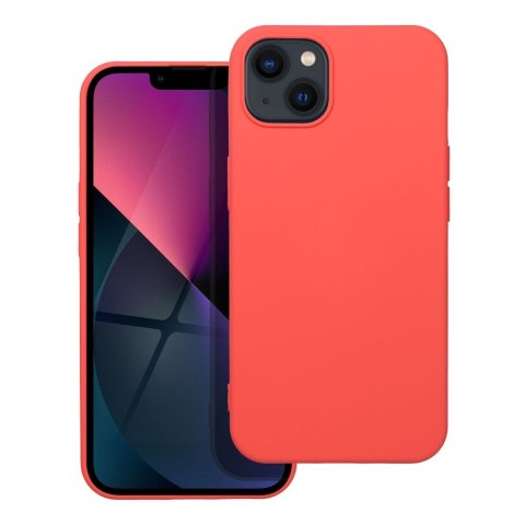 Etui SILICONE do iPhone 13 brzoskwiniowy