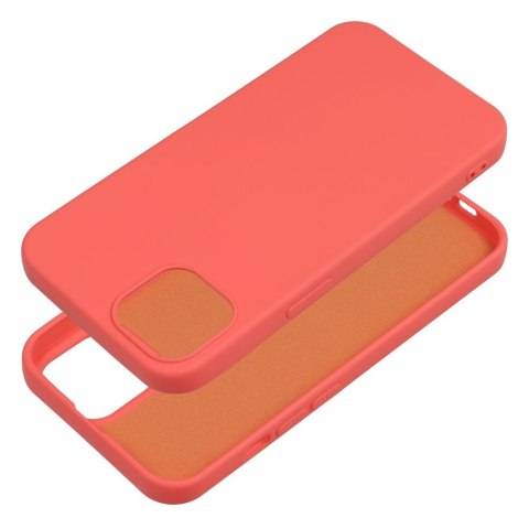 Etui SILICONE do iPhone 13 brzoskwiniowy