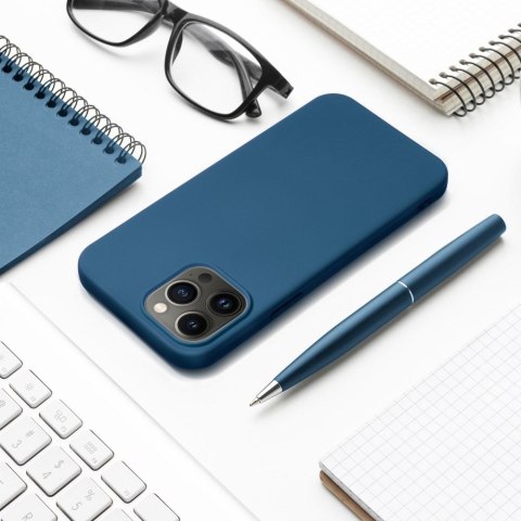 Etui SILICONE do iPhone 13 niebieski