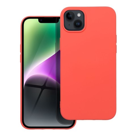 Etui SILICONE do iPhone 14 Plus brzoskwiniowy