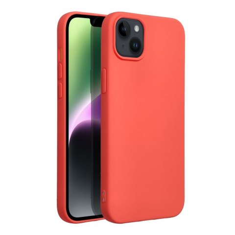 Etui SILICONE do iPhone 14 Plus brzoskwiniowy