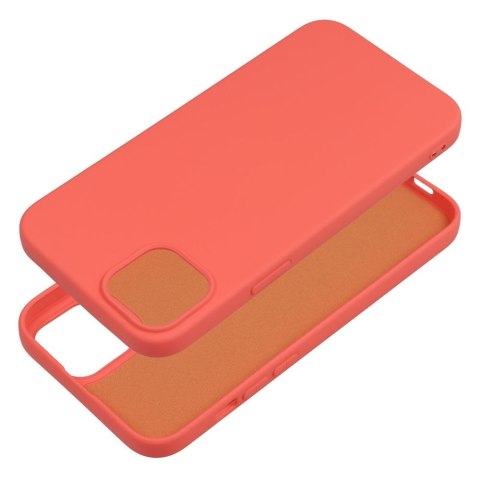 Etui SILICONE do iPhone 14 Plus brzoskwiniowy