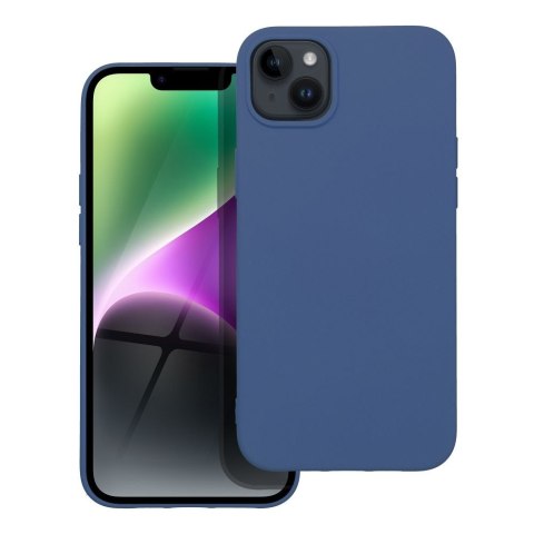 Etui SILICONE do iPhone 14 Plus niebieski