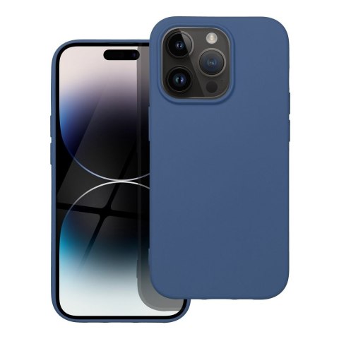 Etui SILICONE do iPhone 14 Pro niebieski