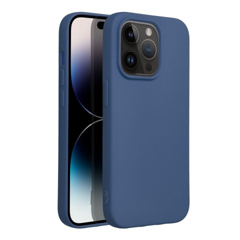 Etui SILICONE do iPhone 14 Pro niebieski
