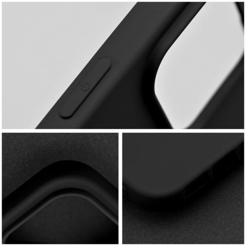 Etui SILICONE do iPhone X czarny