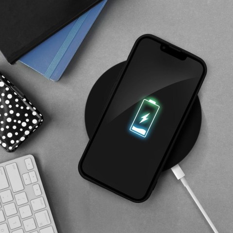 Etui SILICONE do iPhone X czarny