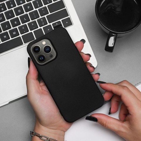 Etui SILICONE do iPhone X czarny