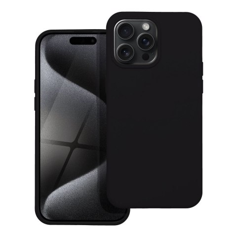 Etui SILICONE do iPhone 15 Pro Max czarny