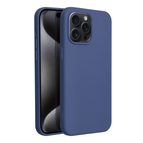 Etui SILICONE do iPhone 15 Pro Max niebieski