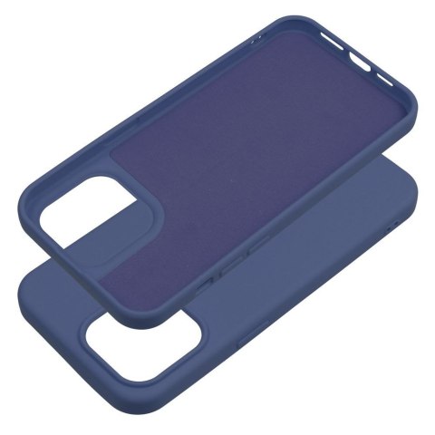 Etui SILICONE do iPhone 15 Pro Max niebieski