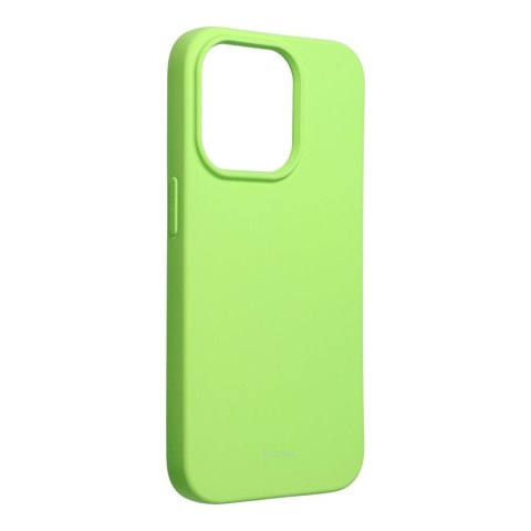 ROAR Etui COLORFUL JELLY do iPhone 14 Pro Limonka