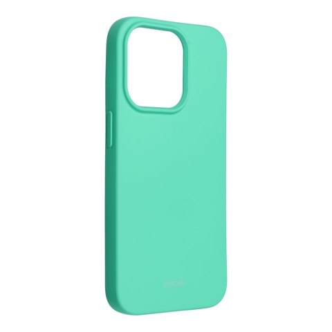 ROAR Etui COLORFUL JELLY do iPhone 14 Pro Miętowy