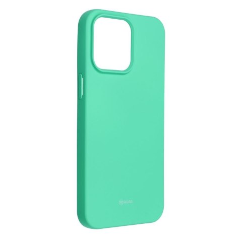 ROAR Etui COLORFUL JELLY do iPhone 15 Pro Max Miętowy