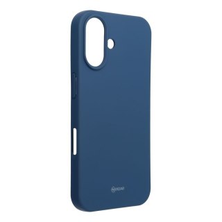 ROAR Etui COLORFUL JELLY do iPhone 16 Granatowy