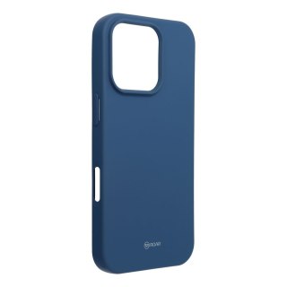 ROAR Etui COLORFUL JELLY do iPhone 16 Pro Granatowy