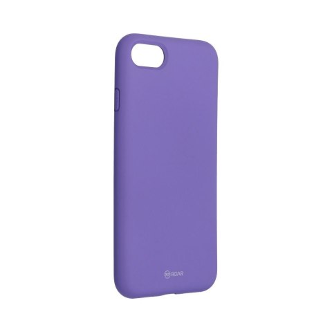 ROAR Etui COLORFUL JELLY do iPhone 7 / 8 Fioletowy