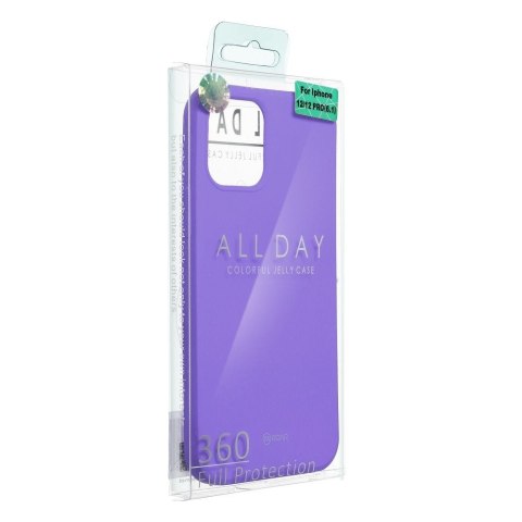 ROAR Etui COLORFUL JELLY do iPhone 7 / 8 Fioletowy