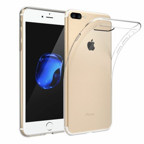 Etui BACK CASE ULTRA SLIM 0,3 mm do iPhone 7 Plus / 8 Plus transparentny