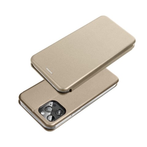 Etui ELEGANCE Book do iPhone 14 Pro złoty