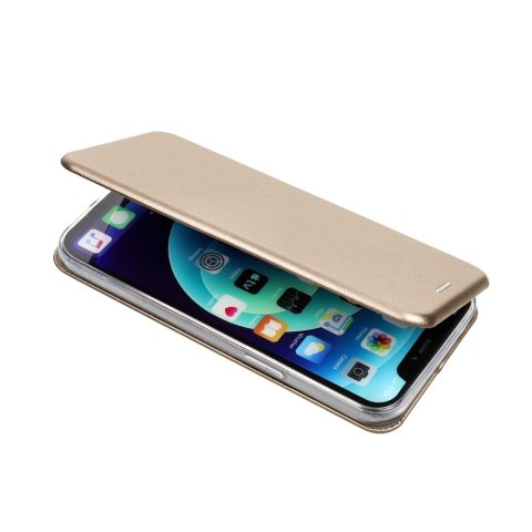 Etui ELEGANCE Book do iPhone 14 Pro złoty