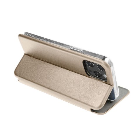 Etui ELEGANCE Book do iPhone 14 Pro złoty