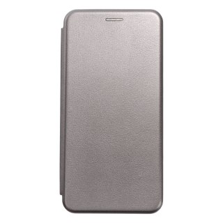 Etui ELEGANCE Book do iPhone 16 Pro stalowy