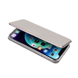 Etui ELEGANCE Book do iPhone 16 Pro stalowy